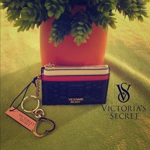 Women's Victoria Secret ID C/C holder change purse